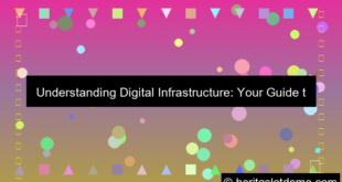 ilustrasi digital infrastructure basics