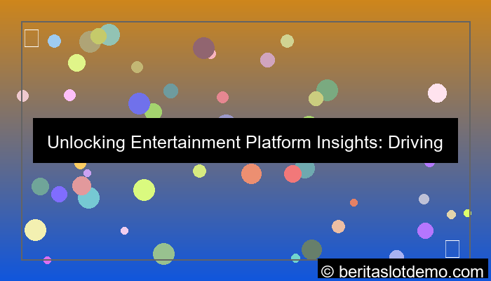 entertainment platform insights