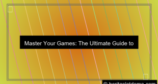 visual online game guides