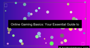 online gaming basics