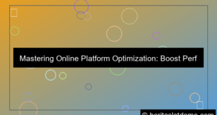 desain online platform optimization