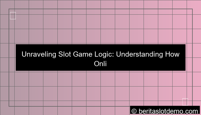 slot game logic