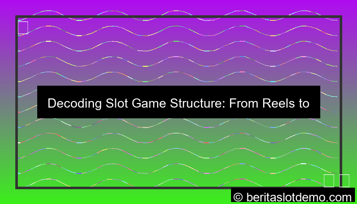 slot game structure
